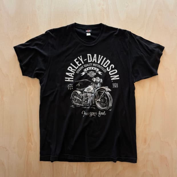 할리데이비슨 그래픽 반팔티셔츠 L 