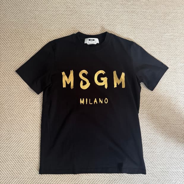 msgm 여성 반팔 티셔츠