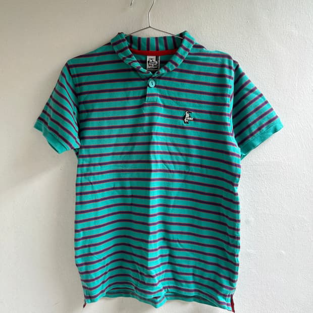 민트 카라티셔츠 