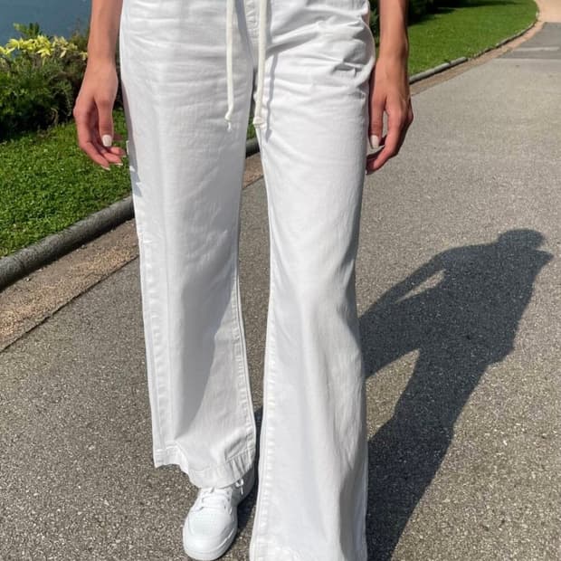 브랜디멜빌 프랭키 로우라이즈 면 팬츠 바지