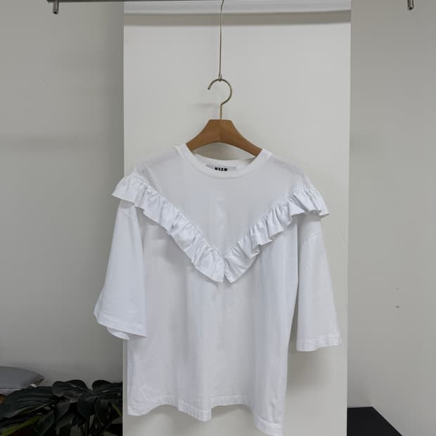 MSGM 세일러 반팔 티셔츠