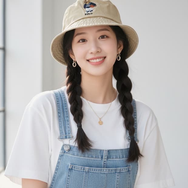 폴로 랄프로렌 베어 버킷햇 모자 F