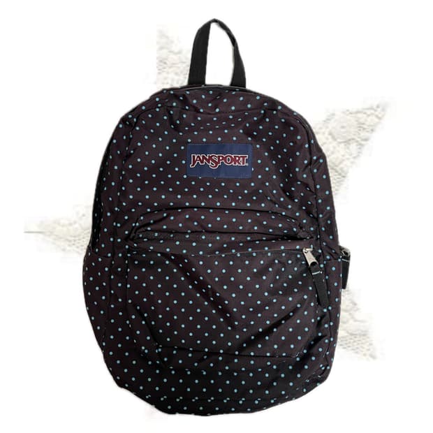 잔스포츠 민트 초코 도트 땡땡이 배낭 백팩 가방