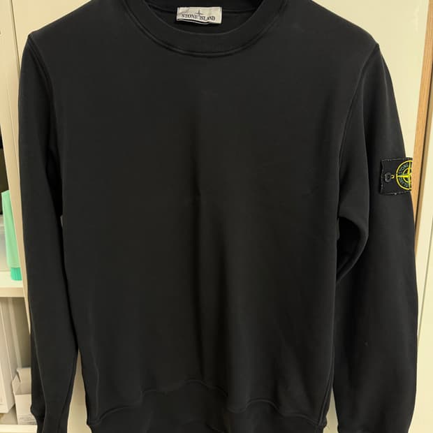 24ss/nfc 스톤아일랜드 맨투맨 블랙 M