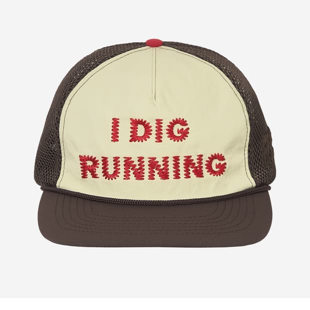 알렉스 조노 아이 디그 러닝 트러커 햇 OG 브라운