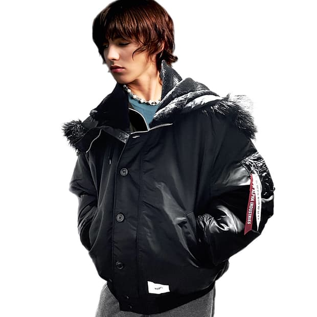 WTAPS X Alphaindustries N-2B 봄버