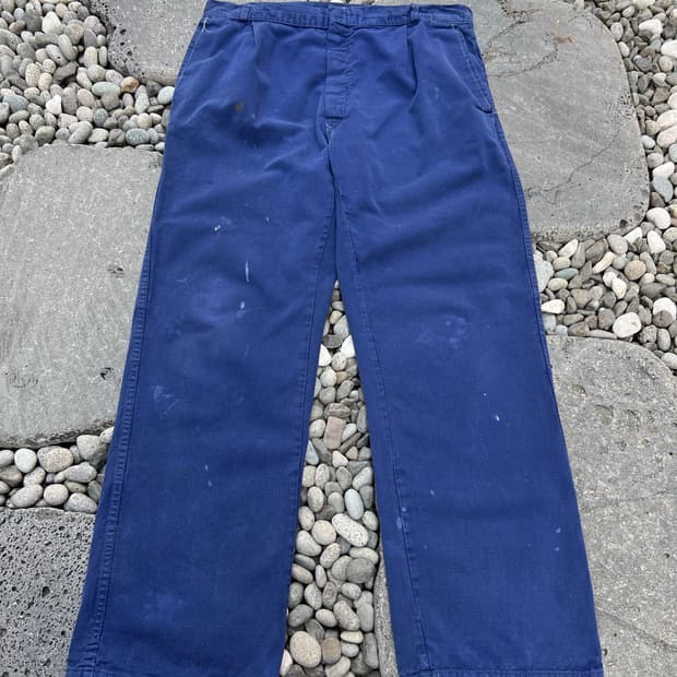 FADED PAINTING OLD VINTAGE 빈티지 프렌치워크팬츠