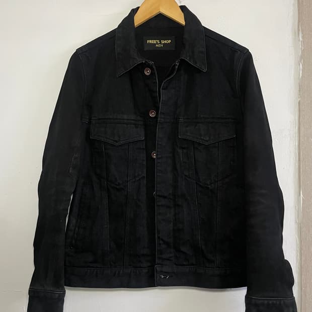free shop 데님 리더 트러커 자켓