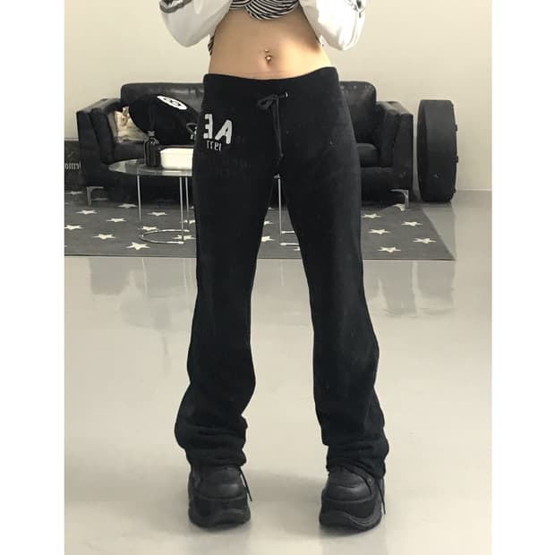 American Eagle Graphic Cotton Pants