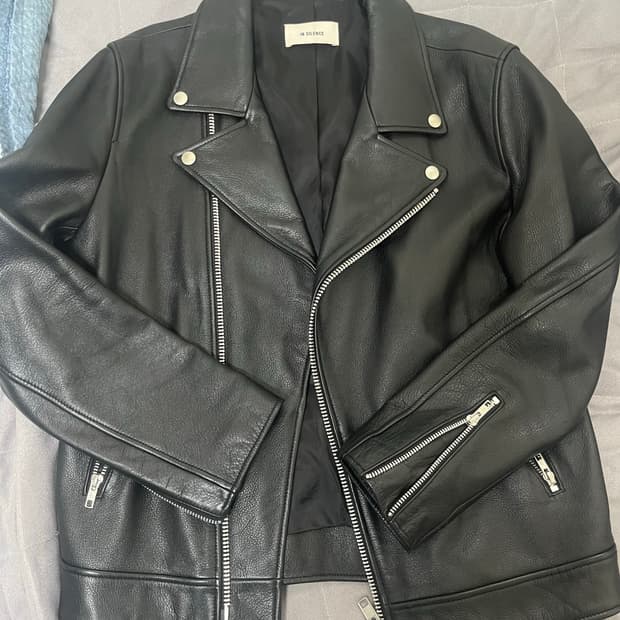 인사일런스 소가죽 자켓L