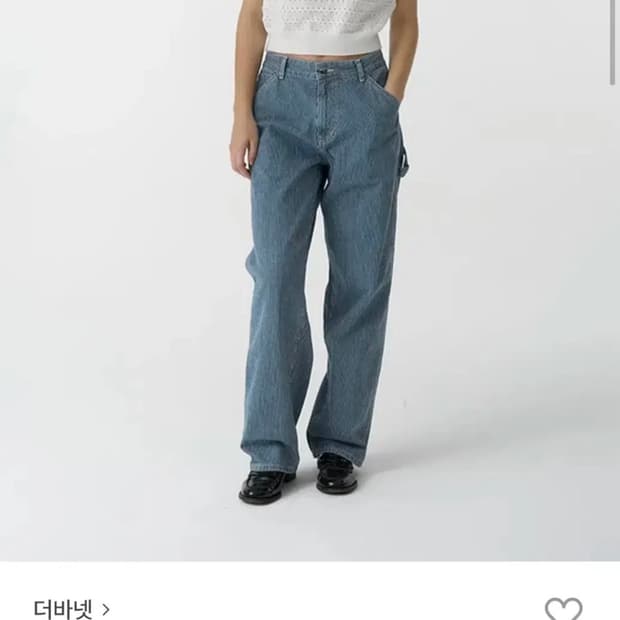 더바넷 hickory striped carpenter denim S사이즈