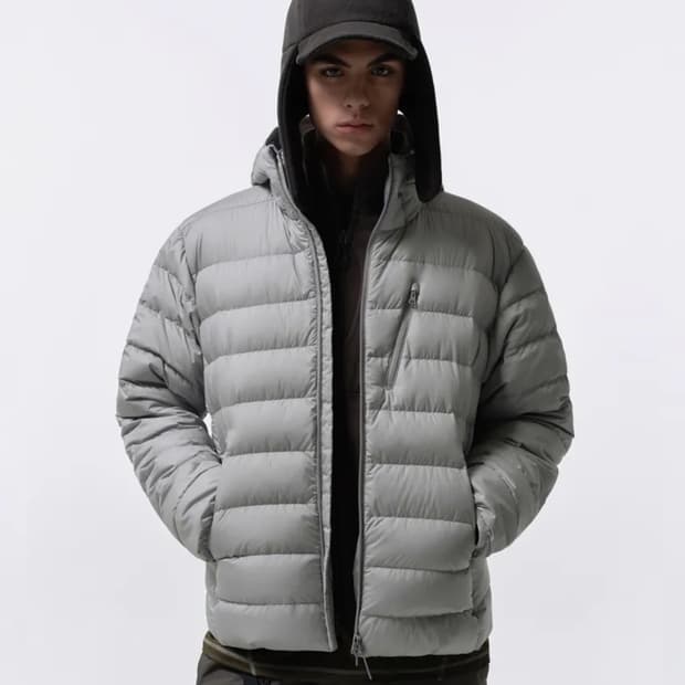 무신사 스탠다드 시티레저 경량패딩 무탠다드