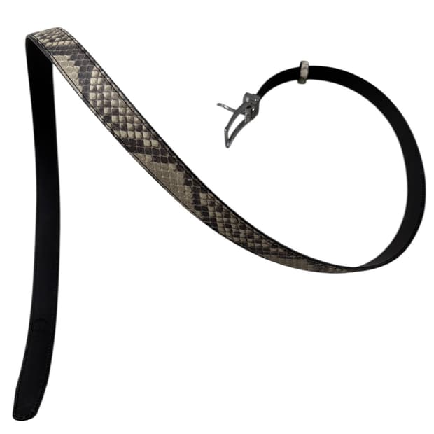 Snake Crocodile skin belt