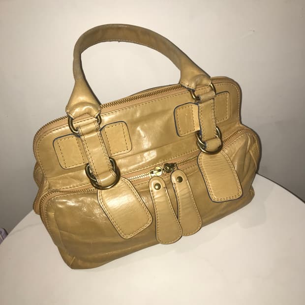 Chloe 끌로에 소가죽 베이지 토트백