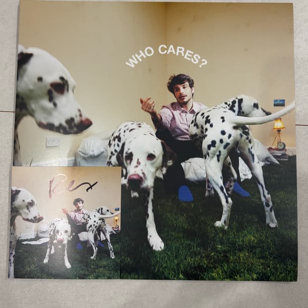 Rex Orange County - Who Cares ? LP & 사인