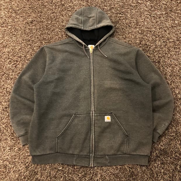 칼하트 레인디펜더 페이딩 후드집업