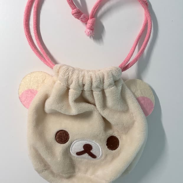 코리락쿠마 조리개 파우치