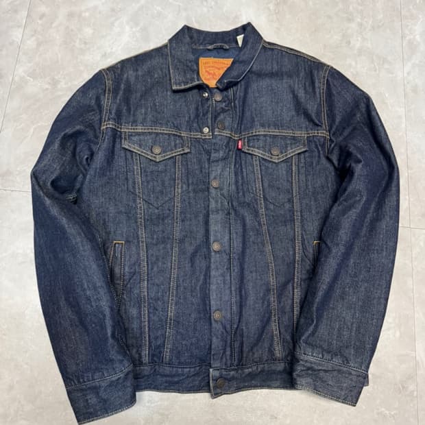 리바이스 덕다운 데님자켓