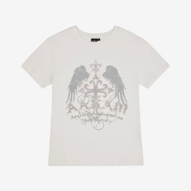 Cross Wing Half Top (White)