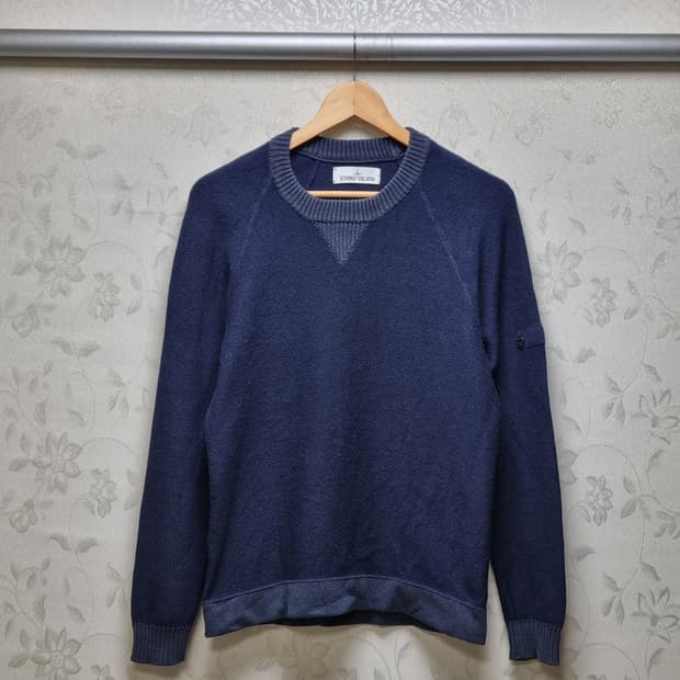 [95/정품] 스톤아일랜드 캐시미어혼방 크루넥 니트