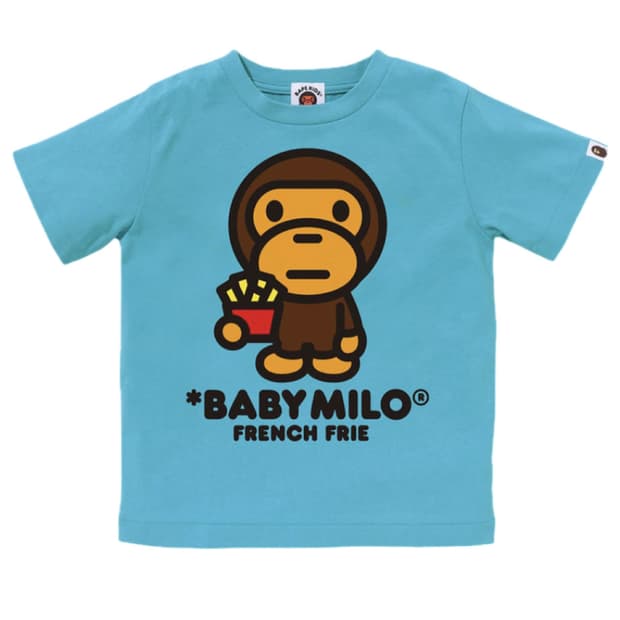 베이프 키즈반팔 BABY MILO FRENCH FRIE TEE