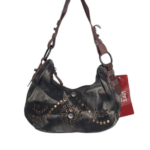 Levi's) 데드스탁 리바이스 Y2K 스터드 데님 미니 호보백