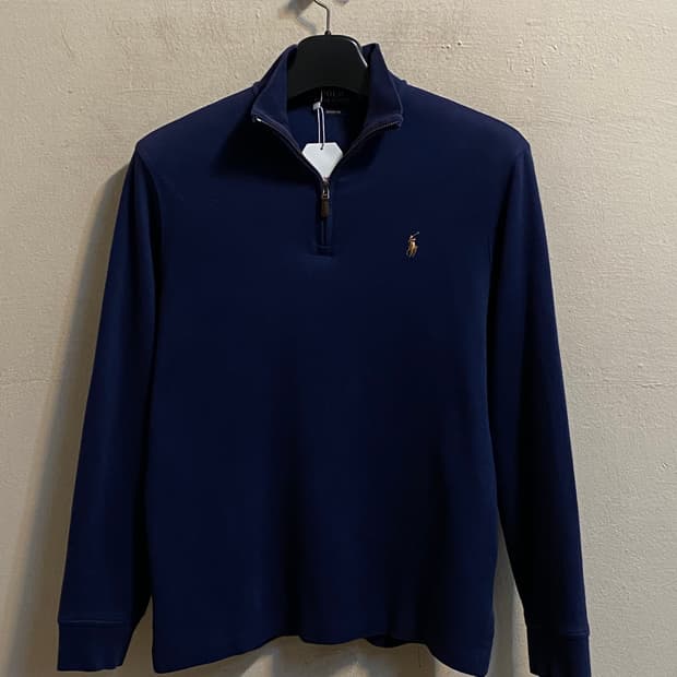 폴로 랄프로렌 하프 집업 니트