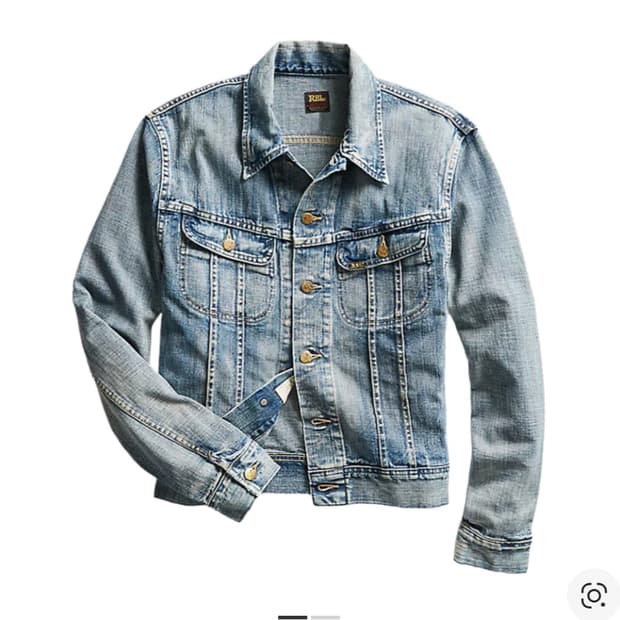 M) 더블알엘 rrl lot271  데님 트러커 자켓