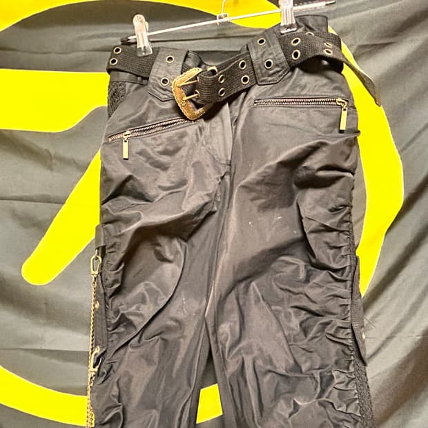 Punk 펑크 바지 나일론