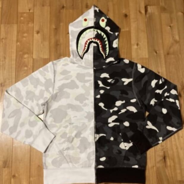 베이프 시티카모 백계 아수라 새상품 m,L