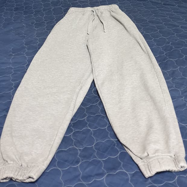 탑텐 스웨트 조거팬츠 그레이 (XS)