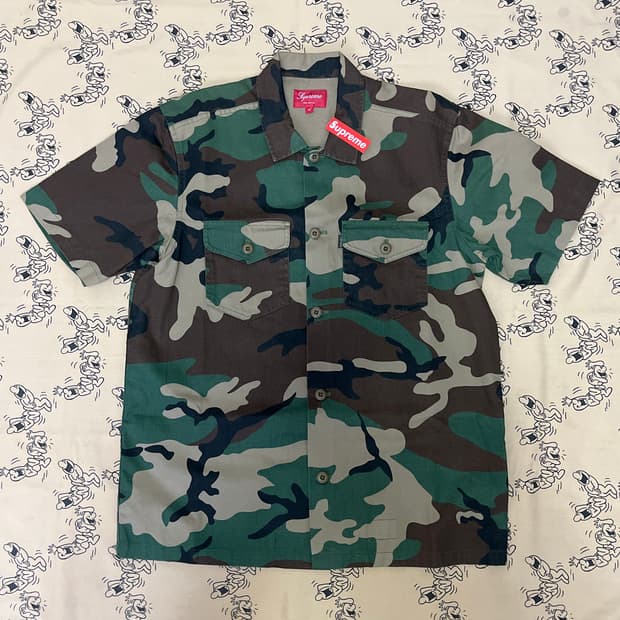 2013’s supreme Military Nam camo shirt