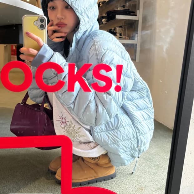 패러킷 경량 패딩 (새상품) 정가:26.8만