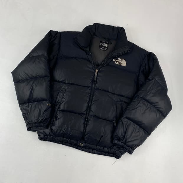 00s 노스페이스 700 눕시 블랙 푸퍼 다운 숏 패딩 (95)