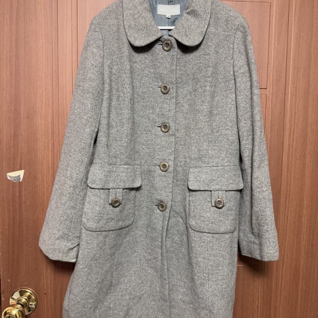 모리걸 니혼진 일본 빈티지 둥근카라 둥카 홍콩카라 코트