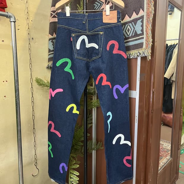 에비수 일판 멀티 데님 진 #csz952