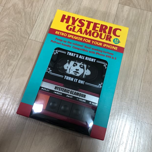 히스테릭 글래머 휴대용 스피커 & 붐박스