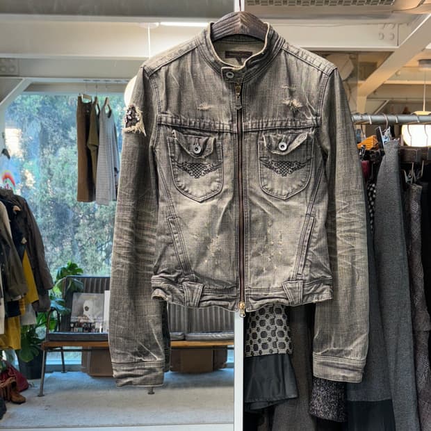 Chelsea garb 집업 데님 자켓