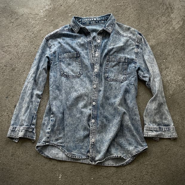(Vence exchange)stone washing shirts