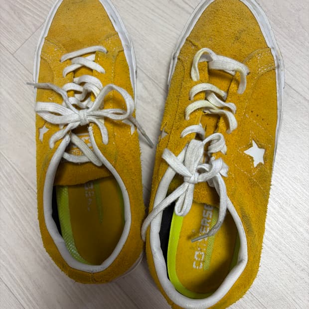 컨버스 원스타 빈티지 옐로우 화이트(250)