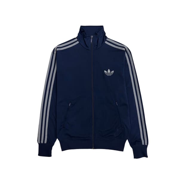 아디다스 파이어버드 네이비 그레이 실버 트랙탑 져지 자켓 95 m