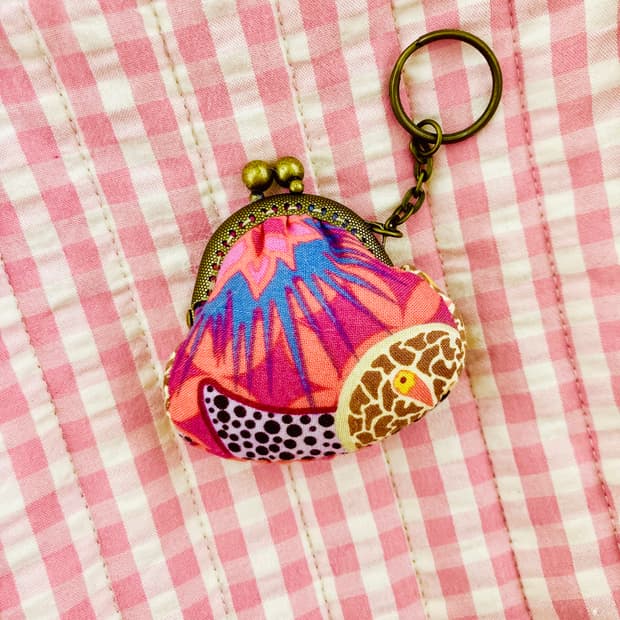핸드메이드 복조리 코인지갑 키링