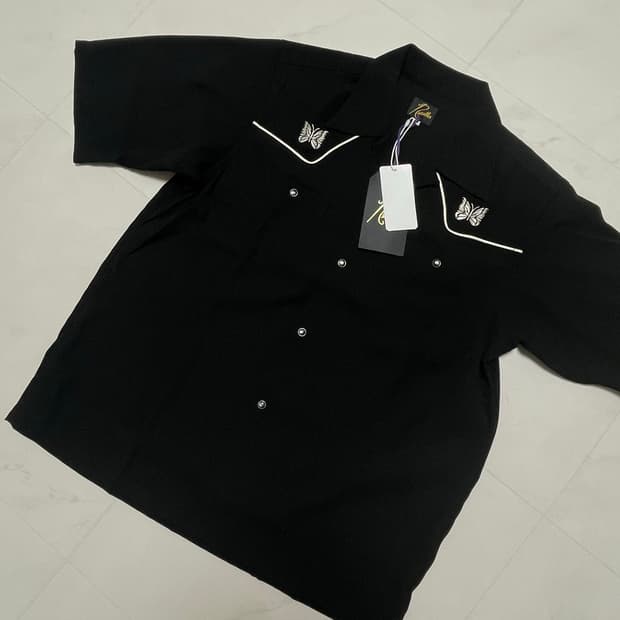 last one/ needles western shirt
