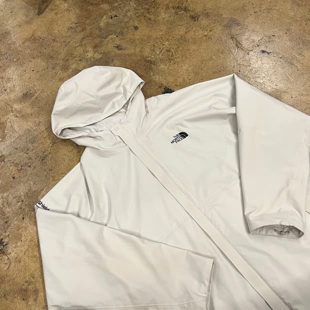 [정품/3XL] 노스페이스 화이트 쉴드 후드 자켓 b17