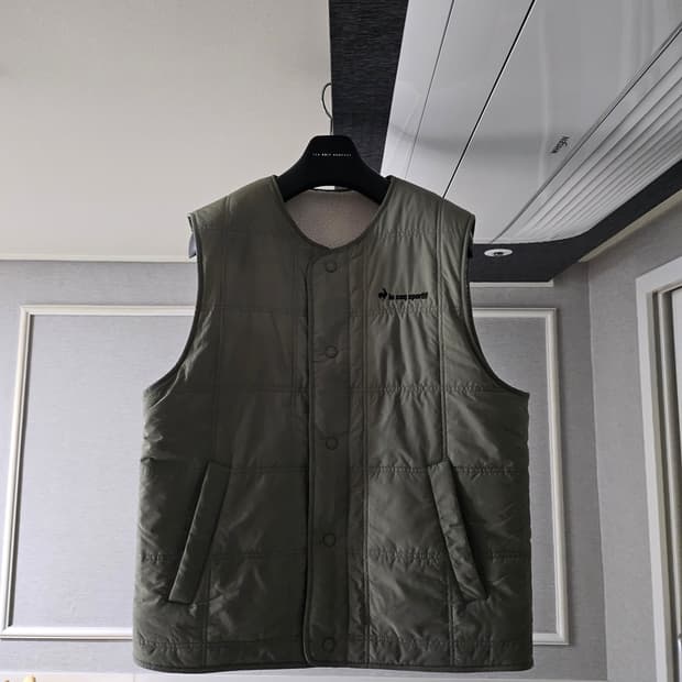 [거의 새것] 르꼬끄 리버서블 양면 퀼팅 패딩 조끼 베스트