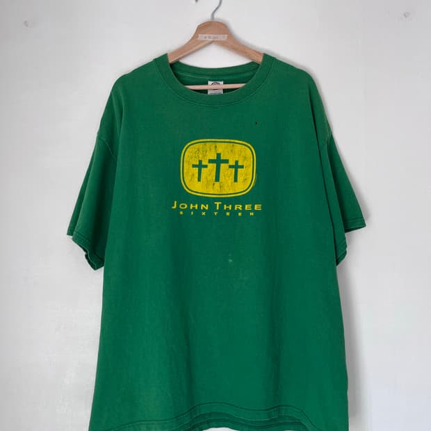 vintage U.S.A john three t-shirt