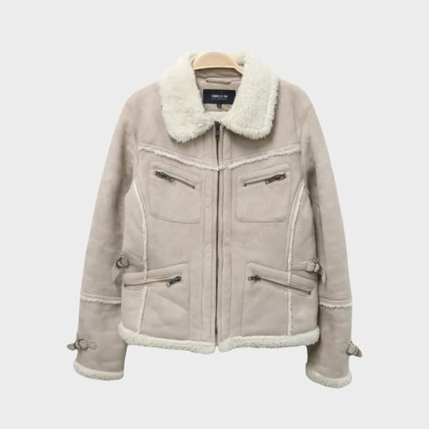 콤사이즘  무스탕 자켓 61902