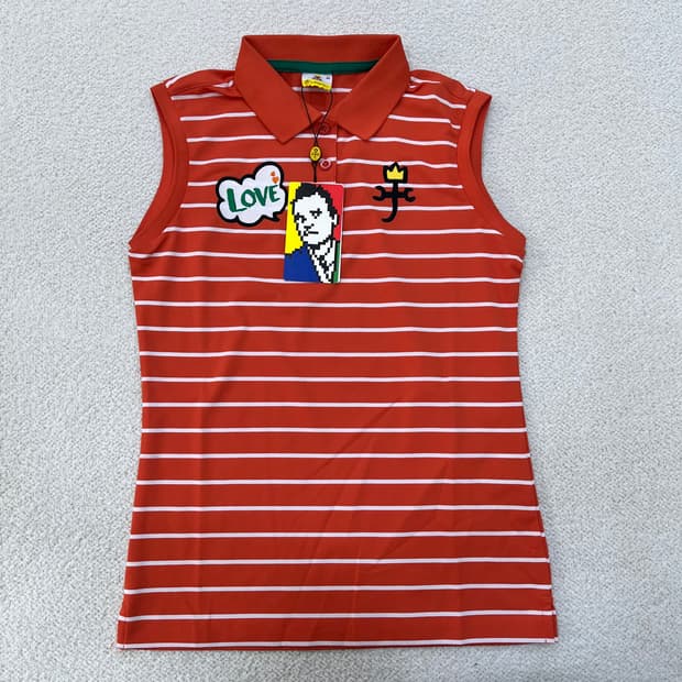 85 새상품 까스텔바작 민소매 티셔츠 0305M