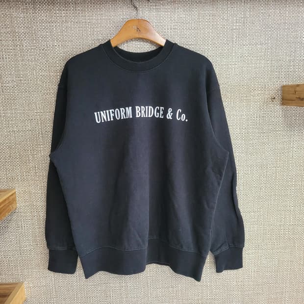 L 100사이즈 유니폼브릿지 헤비코튼 맨투맨 아메카지 