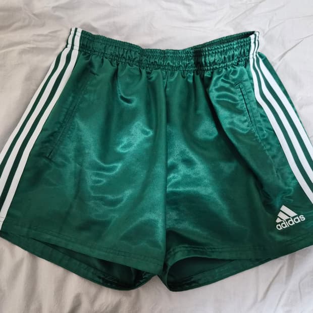 [L] 고샤x아디다스 반바지 그린